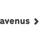 Avenus-Logo auf einem Hintergrund.