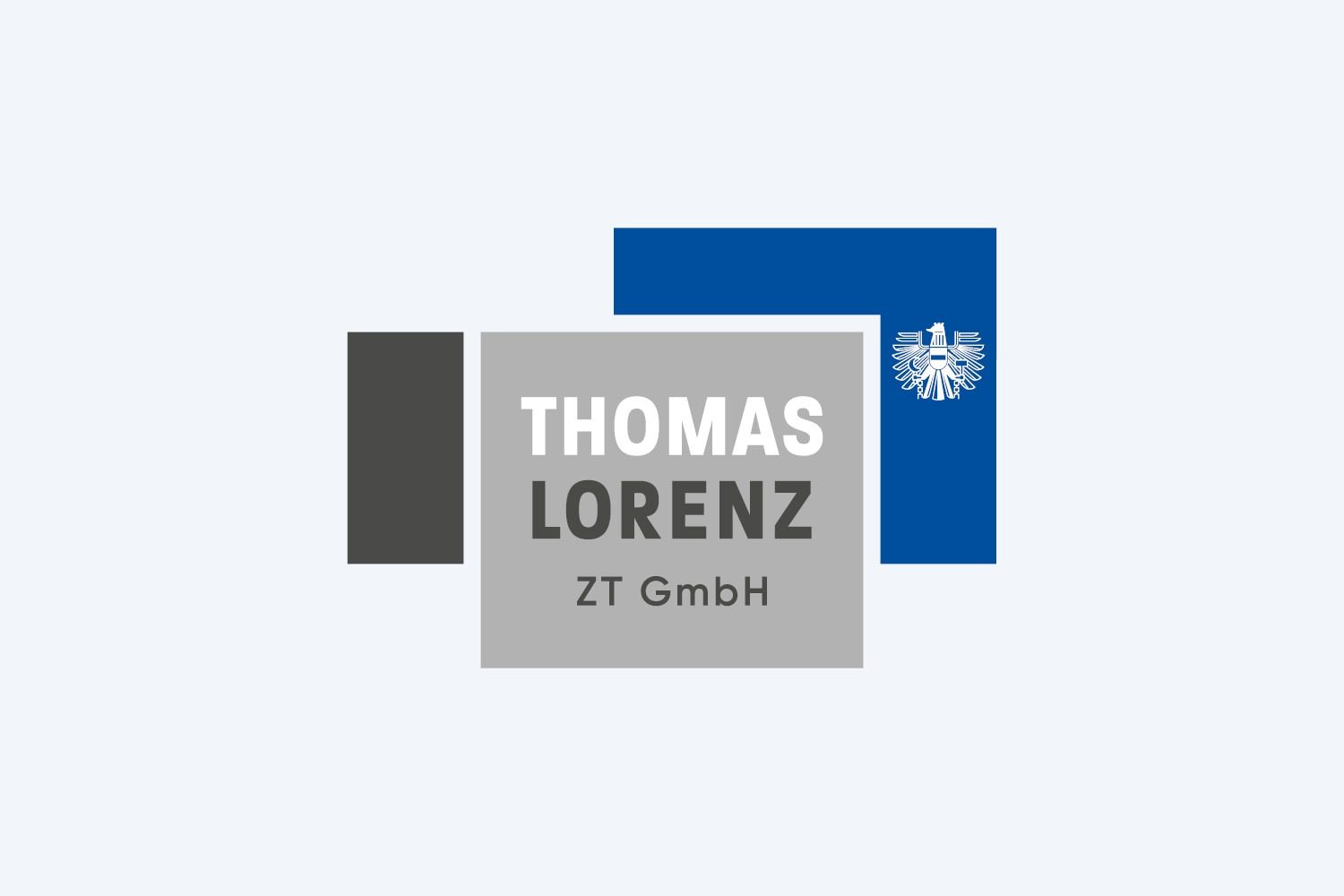Logo der Thomas Lorenz ZT GmbH.