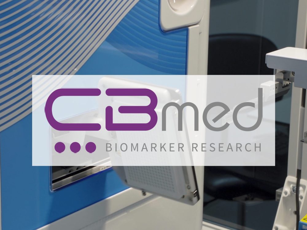 Das Logo für die CBmed-Biomarkerforschung.