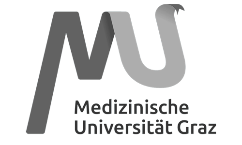 Das Logo der Medizinischen Universität Graz, einer medizinischen Universität in Graz.