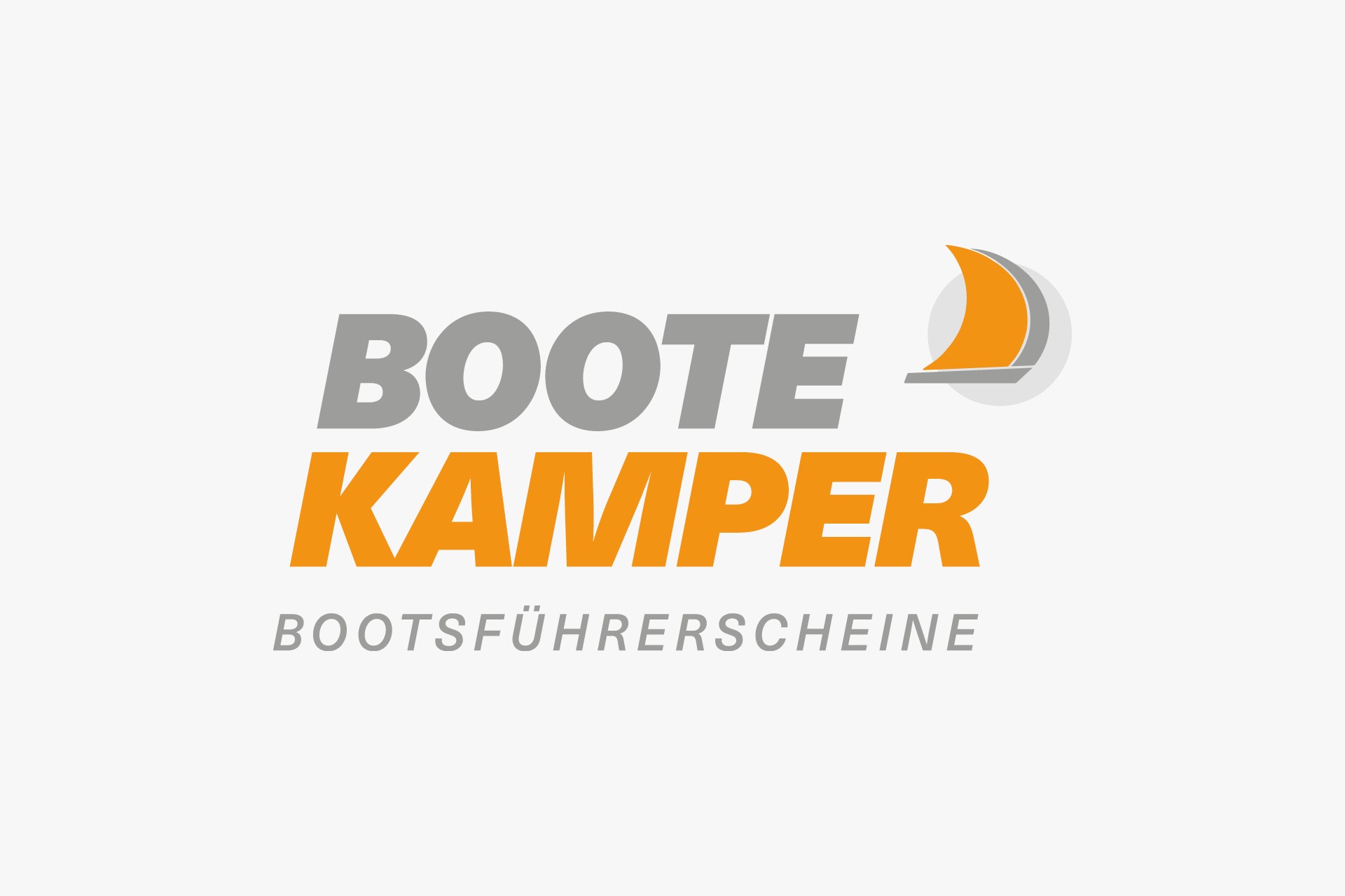 Das Logo für Boote Kamper.