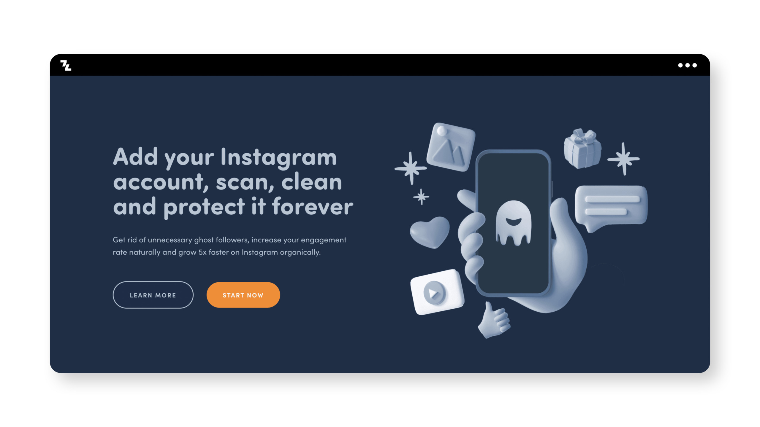 Add your Instagram account and protect it forever with the top 7 Instagram bots.