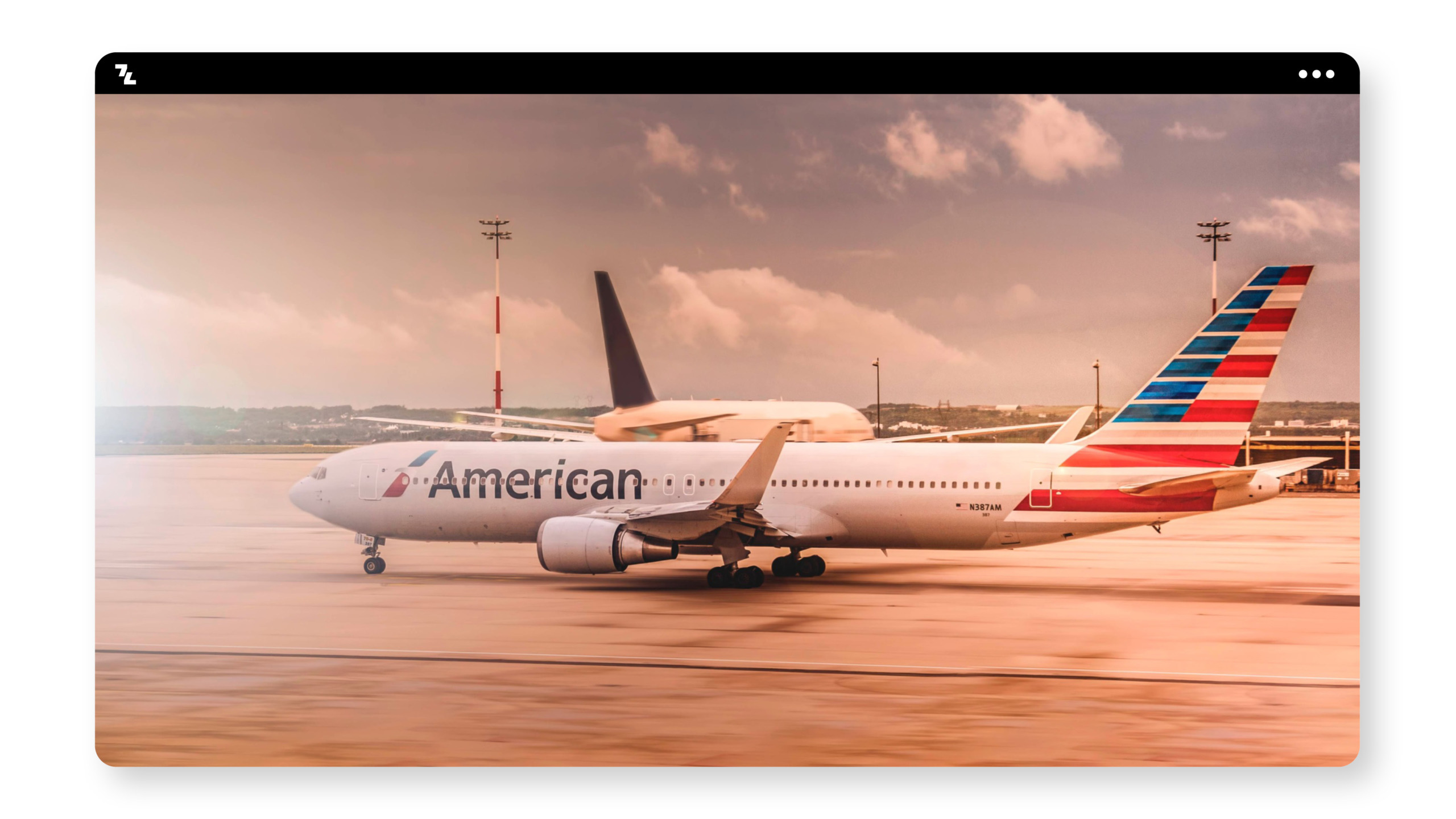 Flugzeug der American Airlines.