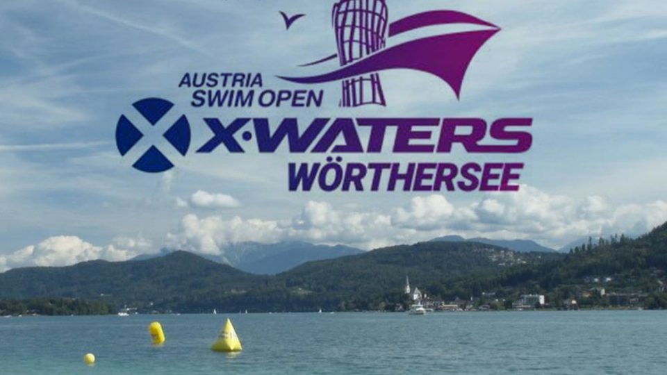 Das Logo für die Austrian Swim Open am Wörthersee.