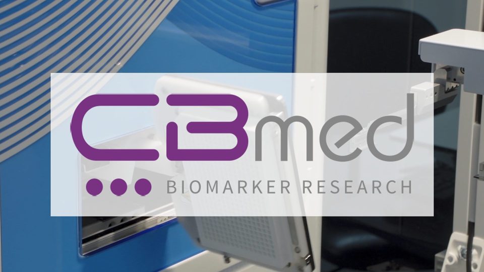 Das Logo für die CBmed-Biomarkerforschung.