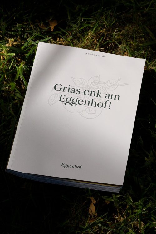 Eine Buchverlegung auf dem Eggenhof.